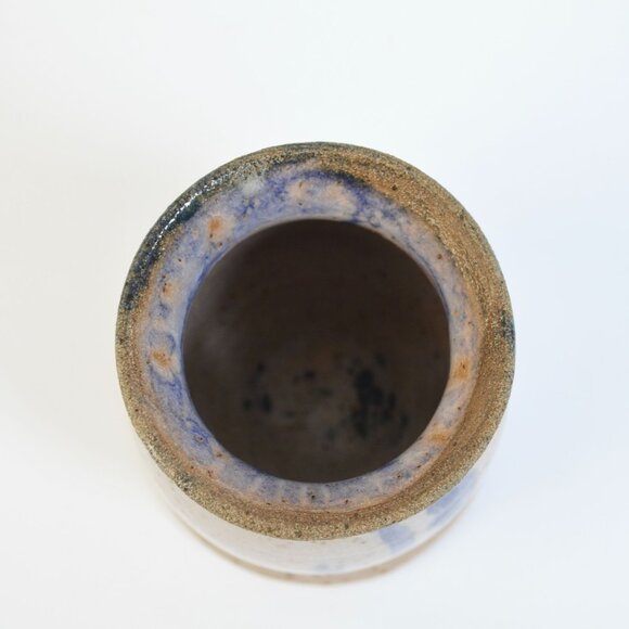 Pottery Stoneware Vase Amateur ? Unsigned 4.5" - Picture 7 of 8